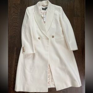 J. Crew Cream Double-Breasted Women's Blazer